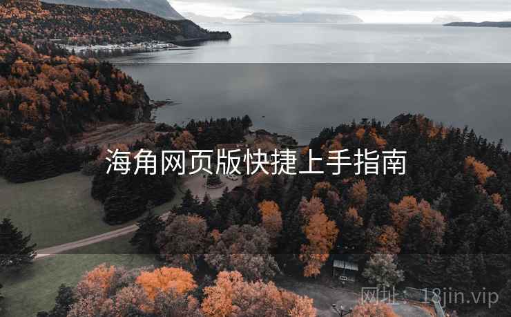 海角网页版快捷上手指南