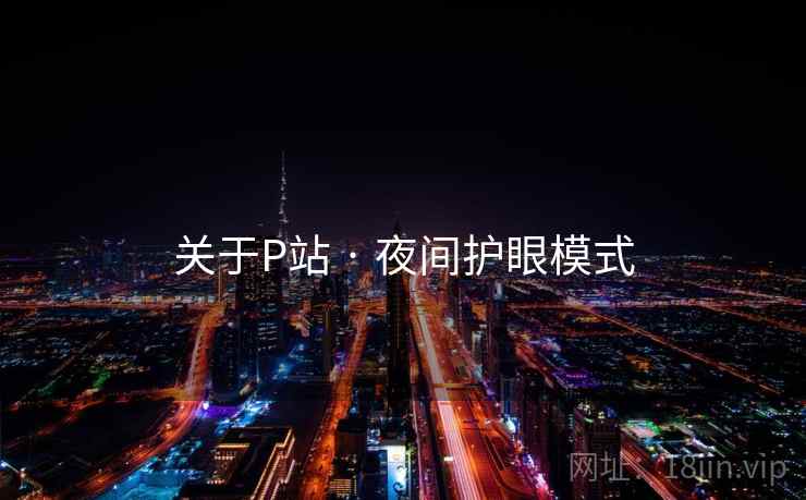 关于P站 · 夜间护眼模式