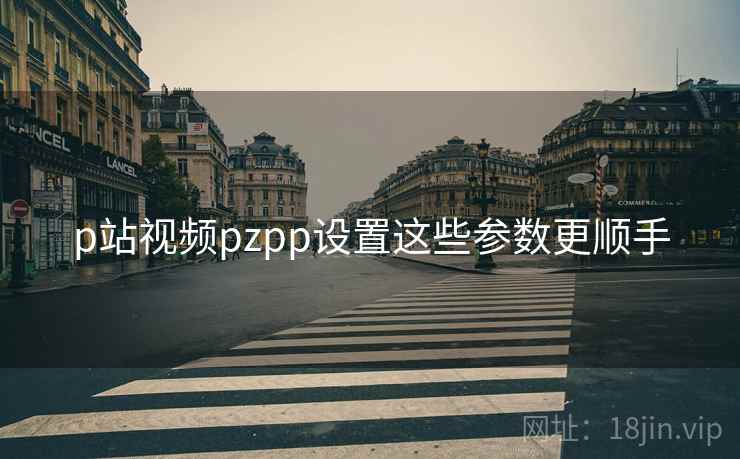 p站视频pzpp设置这些参数更顺手
